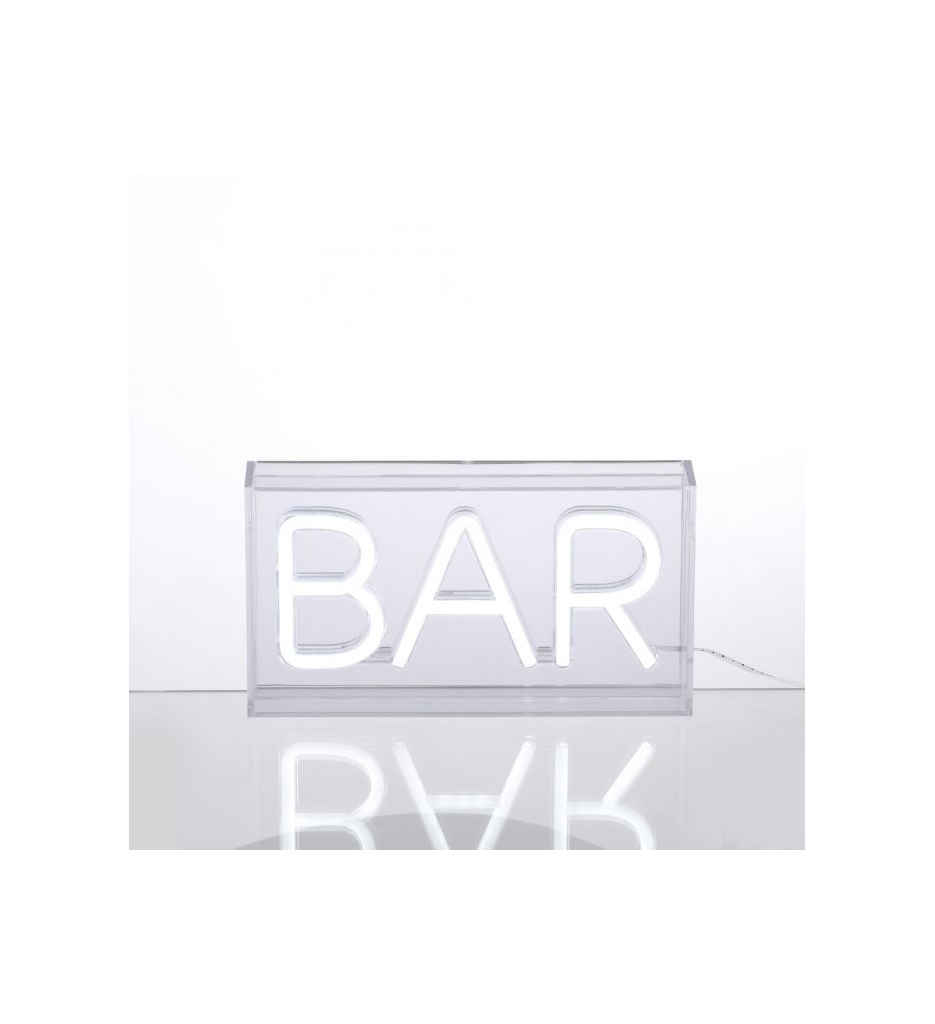 Lampe de table NEON-BAR Blanc LT193-85026-16