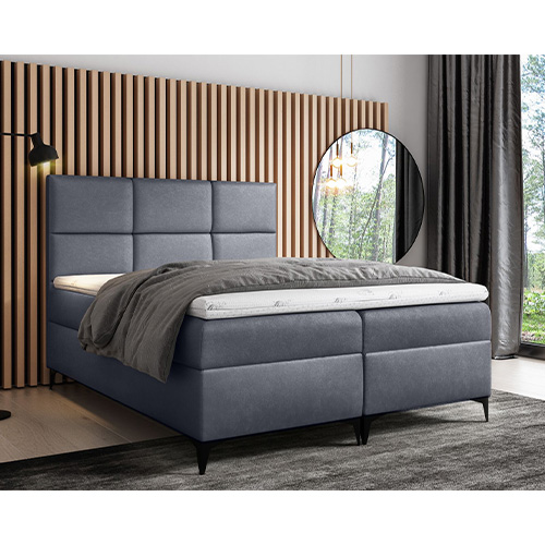 BOXSPRING 160*200/52CM-TISSU TISSU CATH ME 25-FAVA