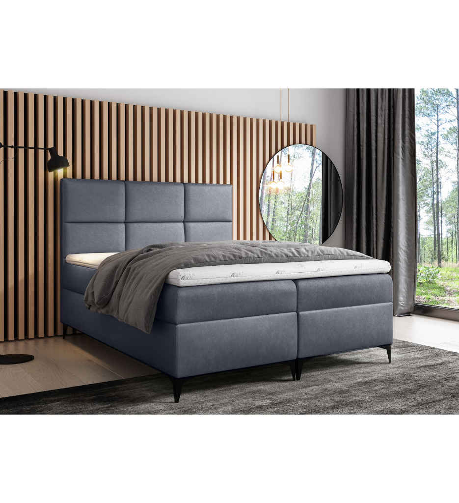 BOXSPRING 160*200/52CM-TISSU TISSU CATH ME 25-FAVA