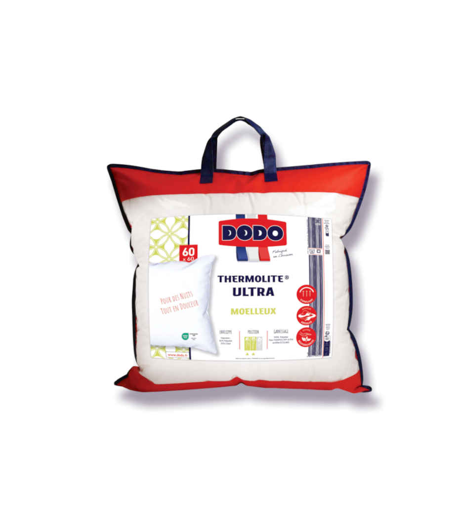 #Oreiller 60X60 DODO Maxiconfort Ultra Moelleux
