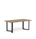 #TABLE FIXE 180X90 PIED "V"HALIFAX/NOIR "463450"STOUT