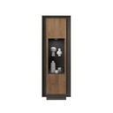 VITRINE + ÉCLAIRAGE 1 PORTE-208239-LAVA/ MERCURE-10MRC-SKY