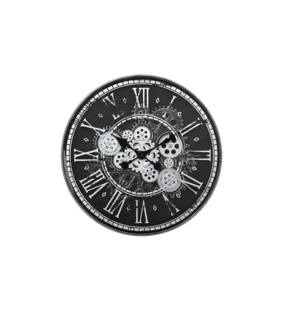 Horloge avec mécanisme Izia diam 51cm plastique 187964