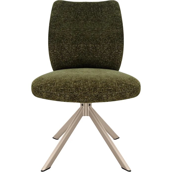 #CHAISE PIVOTANTE-TISSU VERT-52953VE-PITT