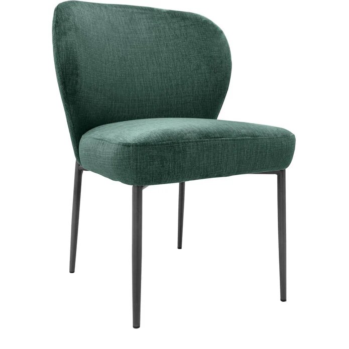 #CHAISE TISSU VERT KAKI-52955KA-COCOON