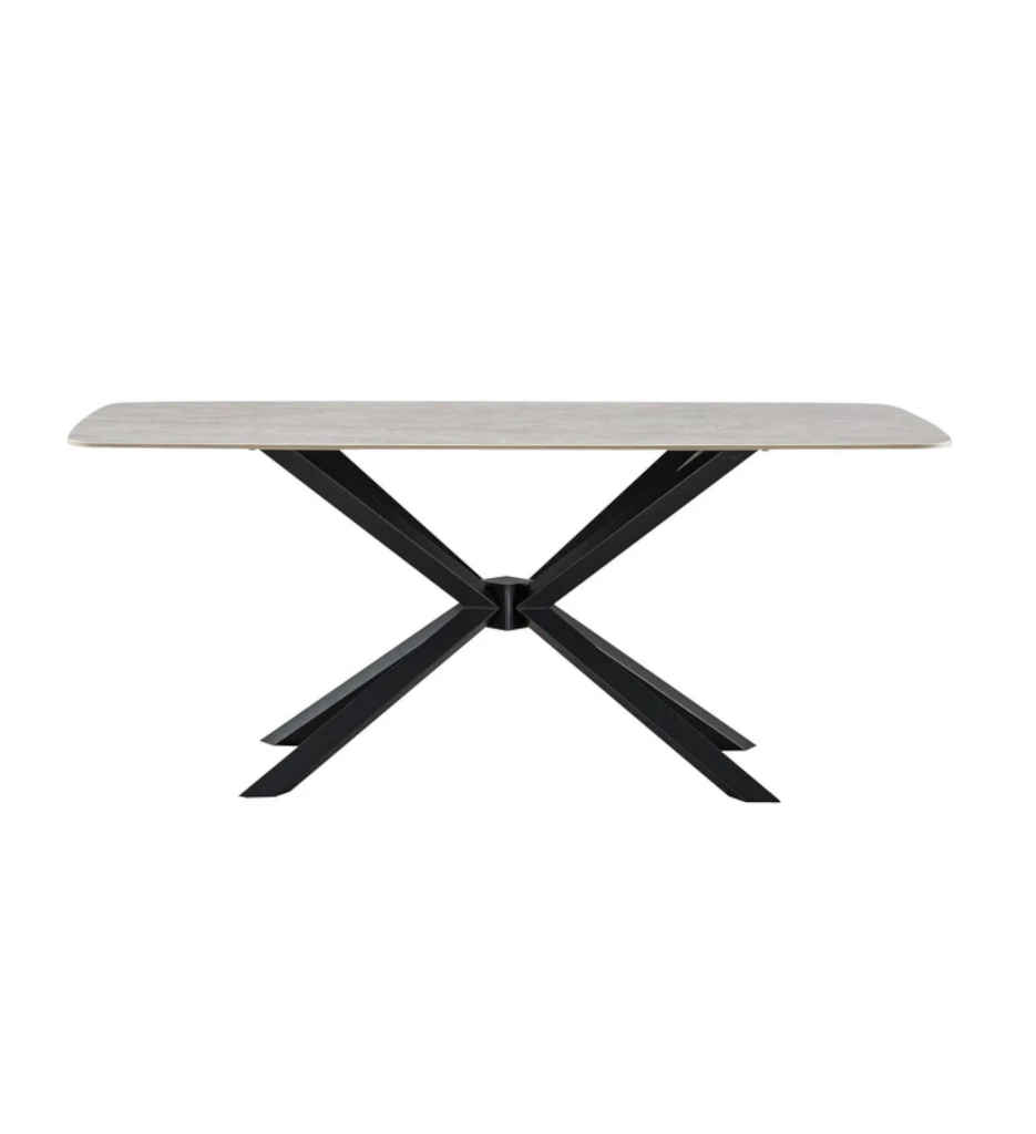 TABLE FIXE 180CM-CERAMIQUE-56310TR-ABRAHAM