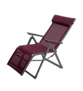 Fauteuil relax Decima aluminium bordeaux graphite 165835G