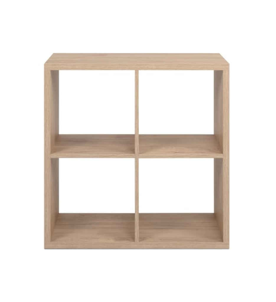 ETAGERE 4 CASES MAX 003837 CHENE ARTISAN