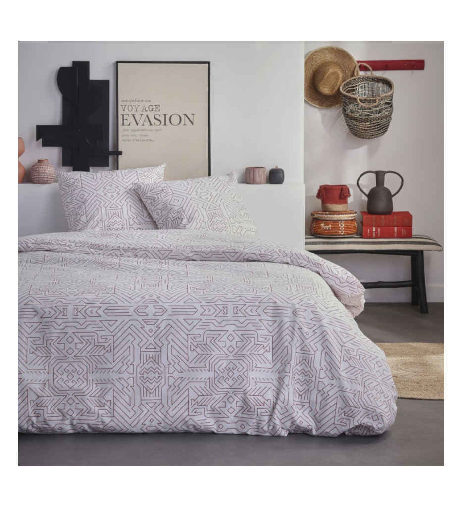 Parure De Lit 2 personnes 220x240 Polyester Crazy 7.5 123708