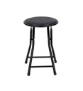 tabouret pliant noir LILAS