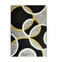 #Tapis UNDERGROUND BUBBLES cercles gris 120x170 AL120904