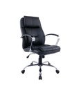 #FAUTEUIL DE BUREAU Noir CHROMO CBA 115850