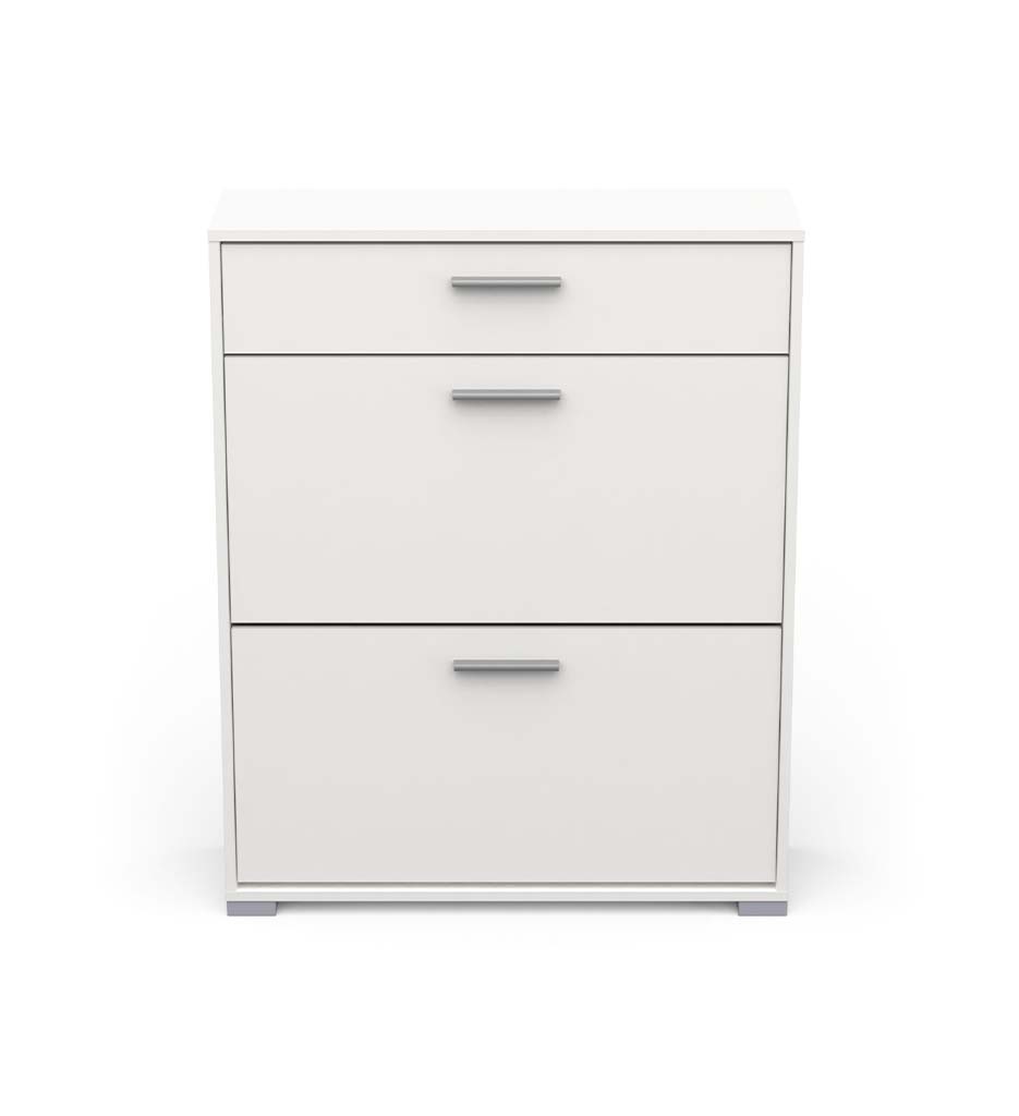 #RANGEMENT CHAUSSURES BLANC IZZY CBA 385245