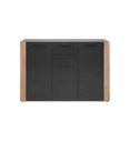#Rangement Cento  Gris anthracite / Chêne artisan FIN  004027