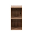 #1er Prix-Etagère avec panier Arvika 2 niches  Chêne / beige FIN 3963