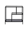 #ETAGERE EDISON VERRE FUME HD0083