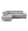ANGLE GAUCHE-CONVERTIBLE+COFFRE+TETIERES-OTM/BK-2.5F-C734667-TISSU ORLANDO SILVER C014-ESPERANZA