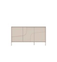 BAHUT 3 PORTES- 156 CM-203194-05-CASMHERE-STONE