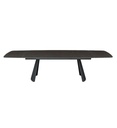 TABLE CERAMIQUE -200(300)/100CM-MARRON-27612MA-MARRIOT