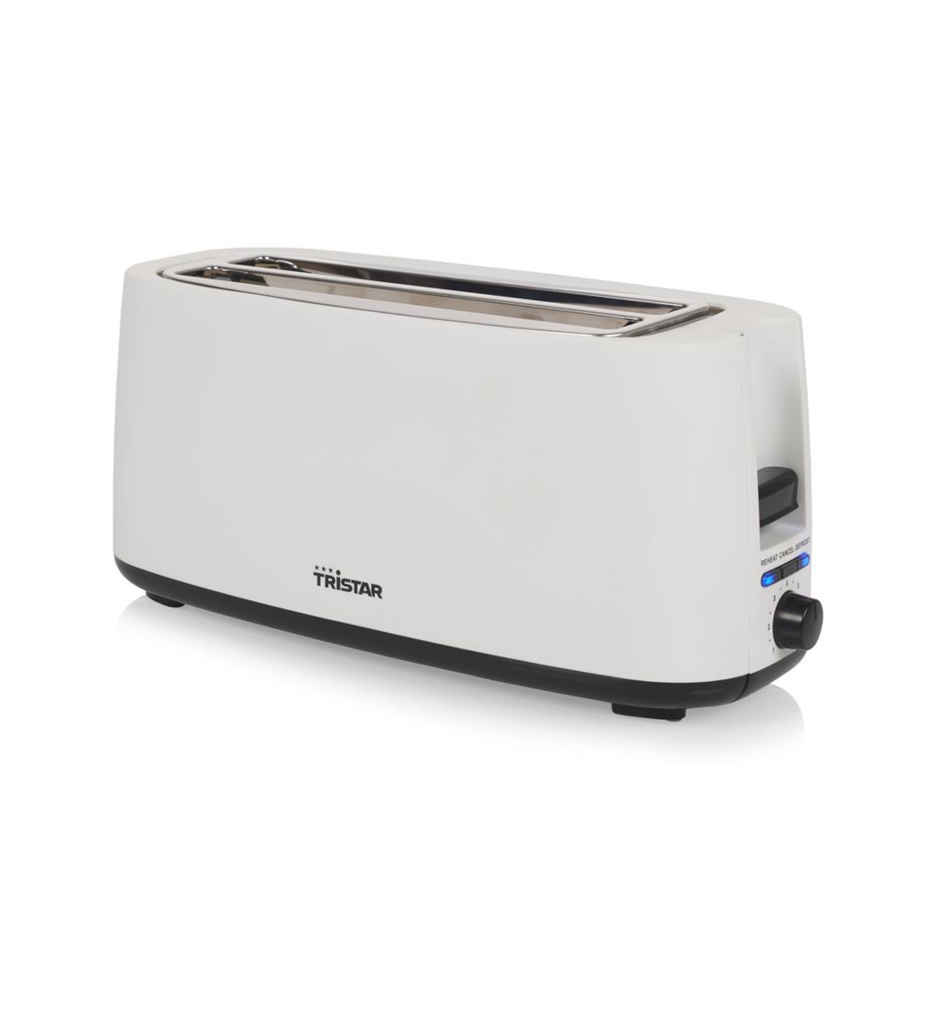 GRILLE PAIN DOUBLE FENTE 1400W °TRISTAR BR-1057