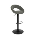 Chaise de bar haute ajustable Sasha PU vert cèdre JJA 207338B