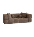 CANAPE 3 PLACES FIXE -TISSU EGON 48-ESSORIA