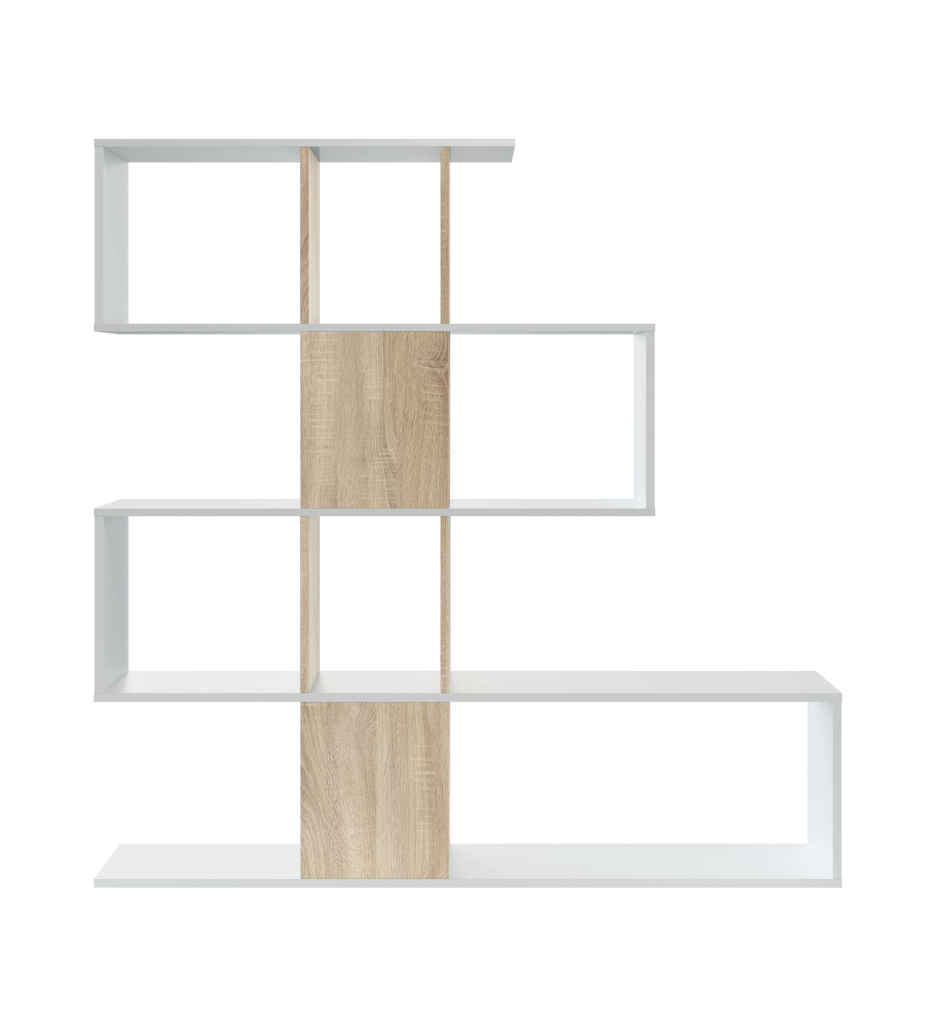 Bibliothèque BLANC ARTIK/CHENE CANADIEN ZIG ZAG 0F2251A