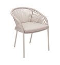 Fauteuil Oryon aluminium argile JJA 210551