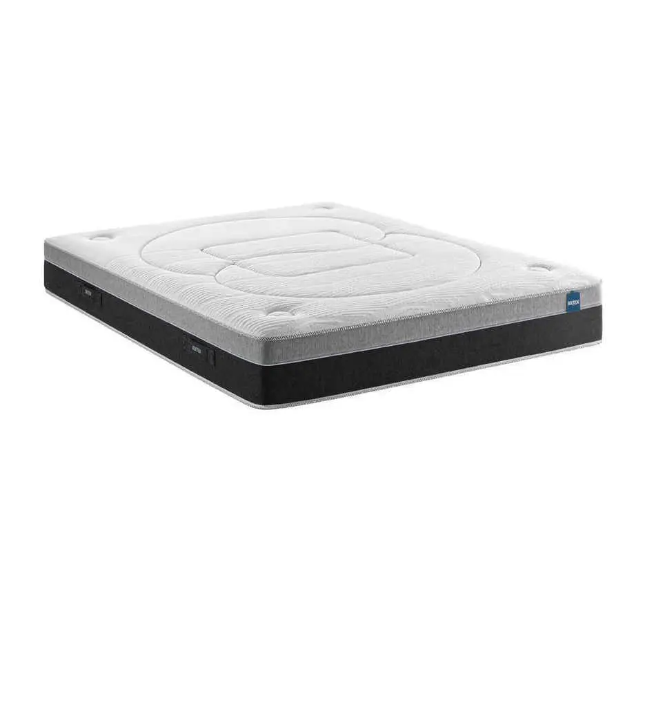 MATELAS 180*200/26 CM-RESSORTS ENSACHES/MOUSSE A MEMOIRE-BULTEX-AIR FUSION ÉQUILIBRE