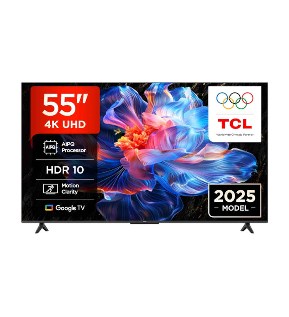 TV UHD 4K AI 139CM E °TCL 55V6C