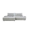 ANGLE GAUCHE MERIDIENNE XXL-2 DOSSIER AVANCE/RECUL & RELAX ELECTRIQUE-DBS5DPJ01-1935FT-EB44-TISSU COLORIS MS350-02B-FROSTY