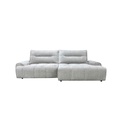 ANGLE DROIT MERIDIENNE XXL-2 DOSSIER AVANCE/RECUL & RELAX ELECTRIQUE-DBS5DPJ01-1935FT-EB44-TISSU COLORIS MS350-02B-FROSTY