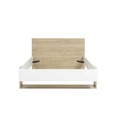 LIT 140*200 CM-CHATAIGNER NATUREL/BLANC-1H6N104-ARIA