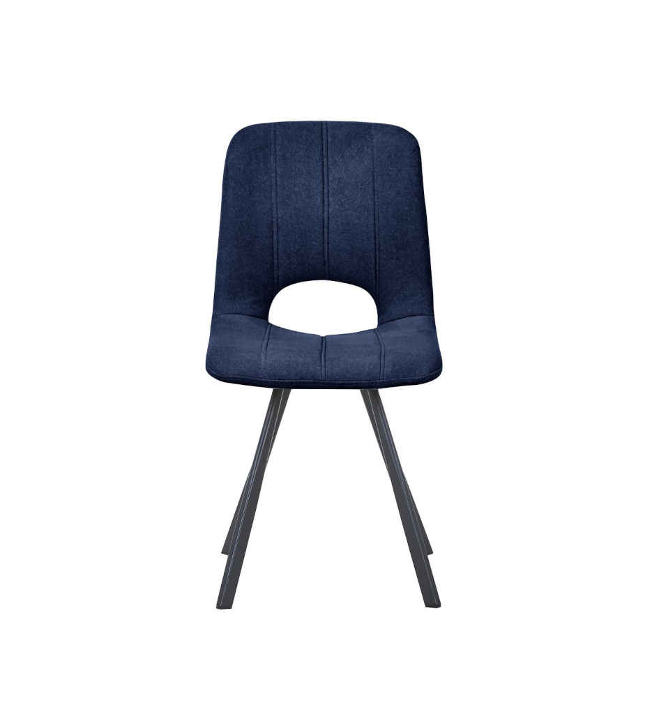 #CHAISE TISSU-BLEU-11518BN-PHENIX