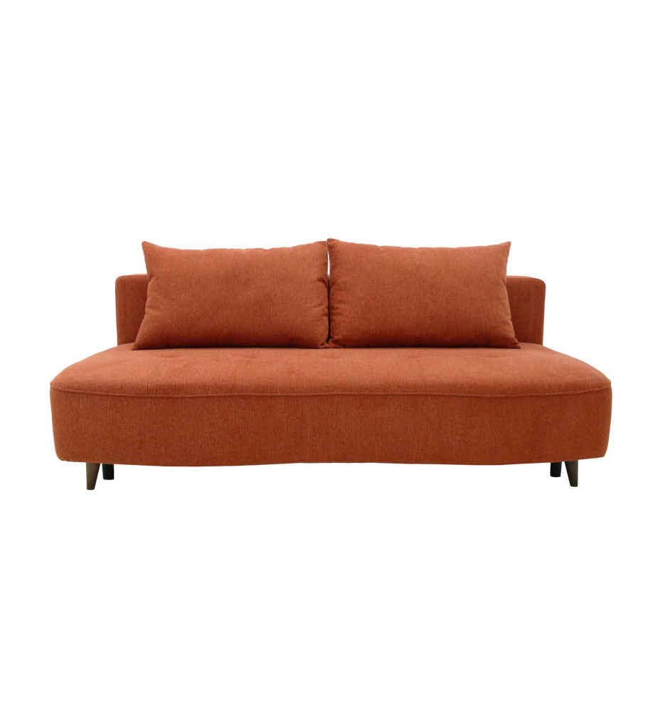 BANQUETTE LIT-TISSU LOFT TERRACOTTA- CV3-OLBIA
