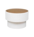 Table basse coffre Enola blanc JJA 197741A