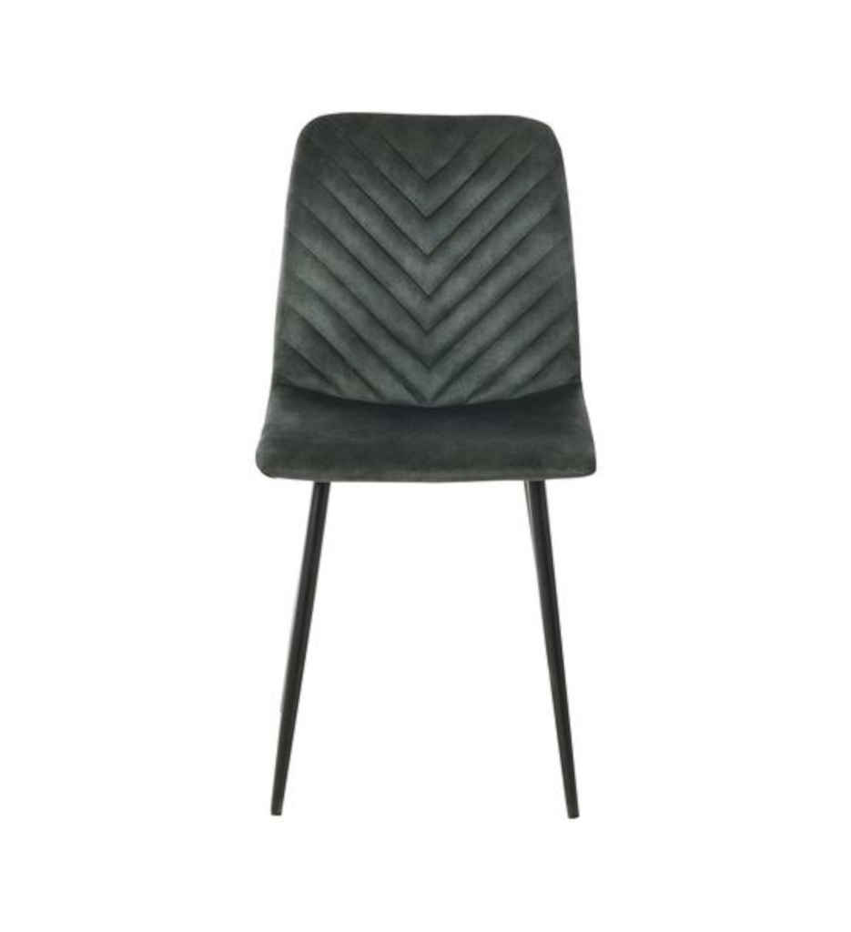 chaise tissu MILY