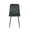 chaise tissu MILY