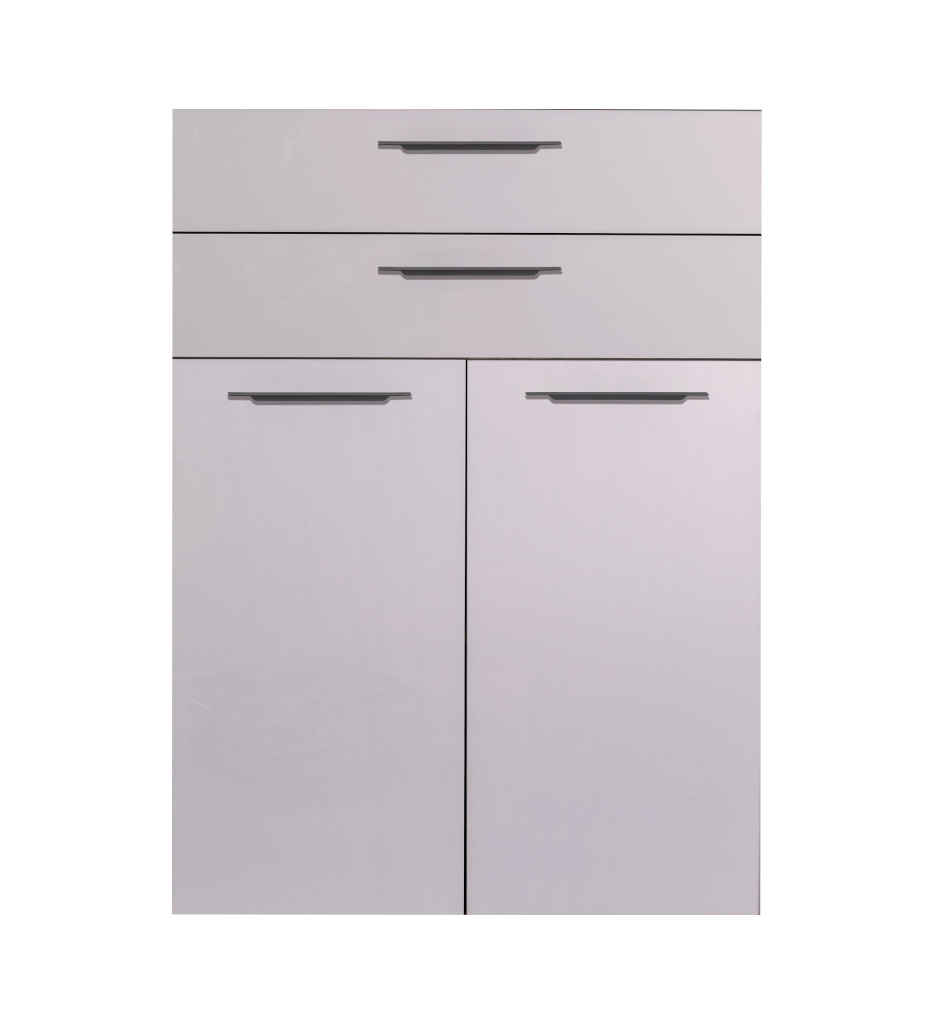 2 portes + 2 tiroirs  GRIS CACHEMIRE LAQUÉ DESIGNO ANA073K86704
