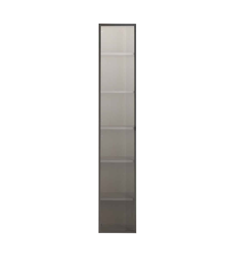 Porte vitrée GRIS MÉTALLIQUE DESIGNO AV4813K28604