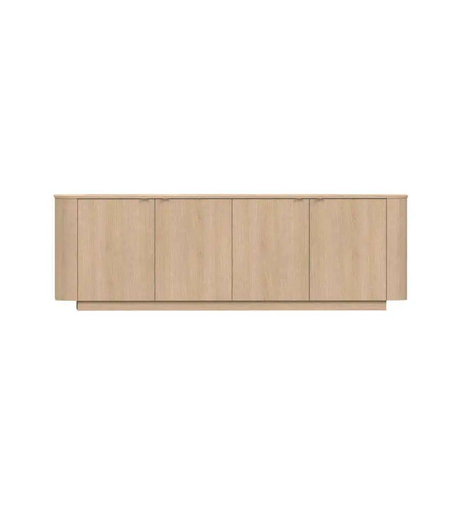 BAHUT 4 PORTES-230CM-COLORIS ROVERE LINDBERG -205904-08-ADRIATICO