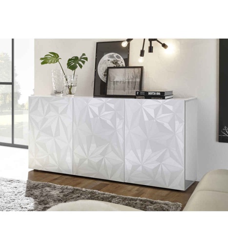 [713387] BAHUT 3PT 181 BLANC -PRISMA-20 90 99 - 0
