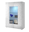 #VITRINE 2T+ECL BLANC - PRISMA-20 90 99 - 0