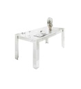 #TABLE 180*90 BLANC - PRISMA-37 90 99 BLANC