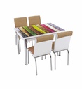 Ensemble table et chaises Polo Rainbow 2