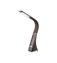 LAMPE DE BUREAU FLEX  MARRON