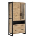 #VITRINE ACCACIA 2P/ - ZARA-19122 BS