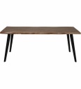 #TABLE AVEC ALLONGE-150-(210)CM-13706NA - WAVE BEIGE