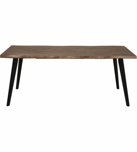 [020017] #TABLE AVEC ALLONGE-150-(210)CM-13706NA - WAVE BEIGE