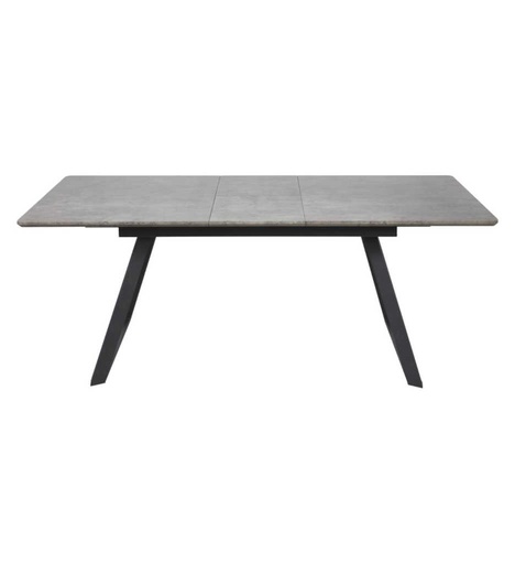 [020054] TABLE AV ALL 160(200) CM-58240GR-NICOLE GRIS